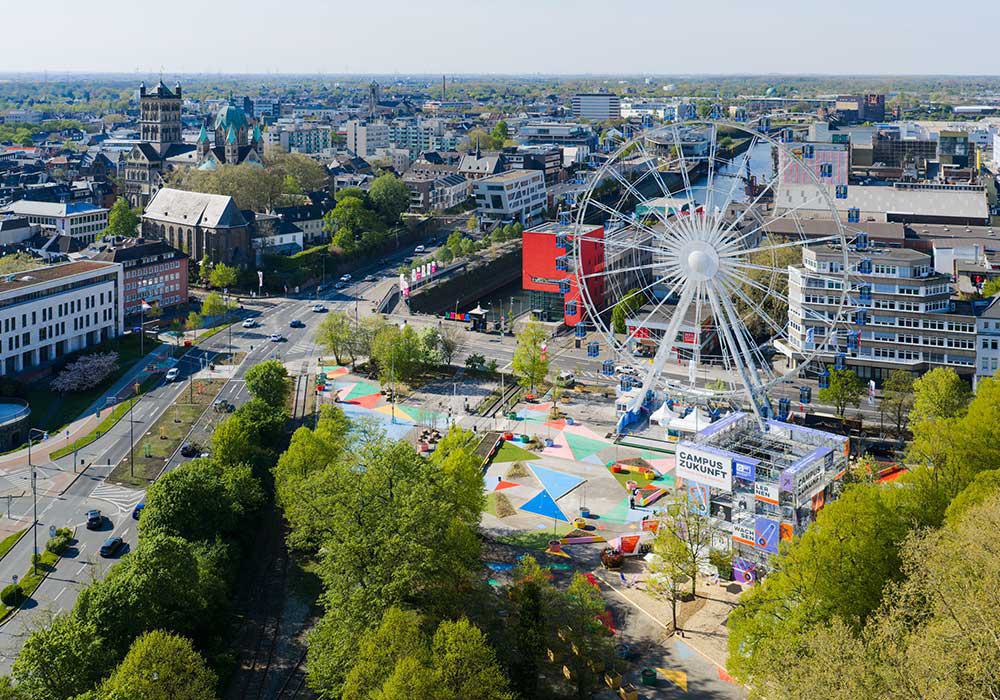 Die Landesgartenschau in Neuss öffnet ihre Pforten