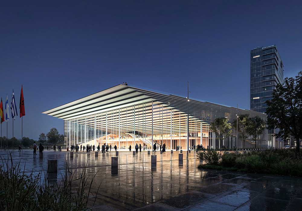 Ein neues Kongresszentrum für Vilnius