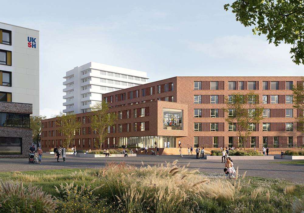 Richtfest für das neue Kopfzentrum am Campus Kiel 